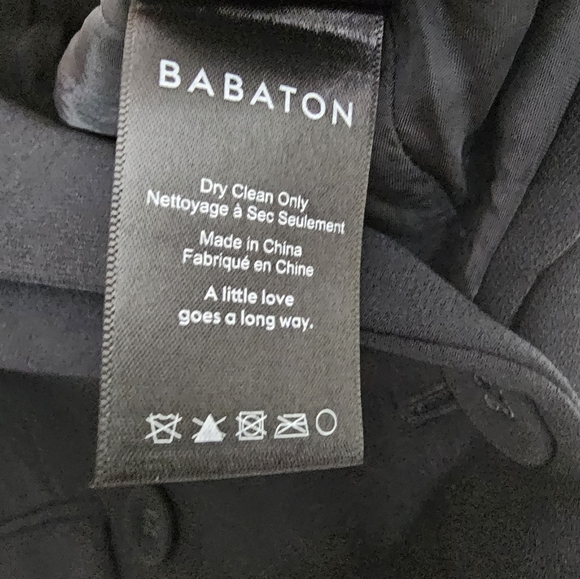 Aritzia Babaton Amell Blazer Black Double Breasted Long Lined Size 0 - Picture 5 of 9